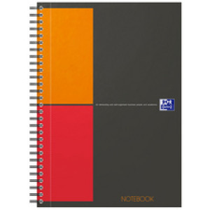 Oxford International spiraalnotitieblok, B5, gelinieerd, 80 vel