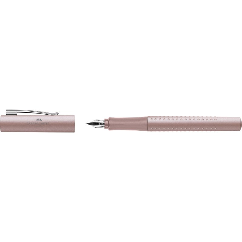 Faber-Castell stylo plume GRIP 2011, recharge possible, bleu classique, pointe moyenne