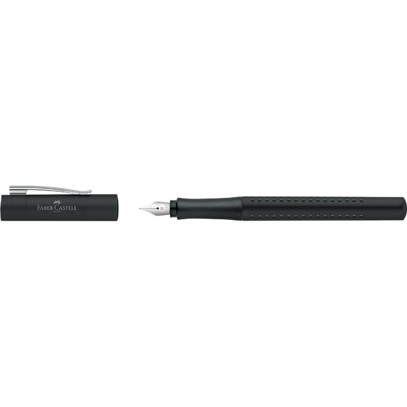 Faber-Castell stylo plume GRIP 2011, recharge possible, bleu classique, pointe moyenne