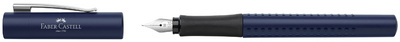 Faber-Castell vulpen GRIP 2011, klassiek blauw, brede punt
