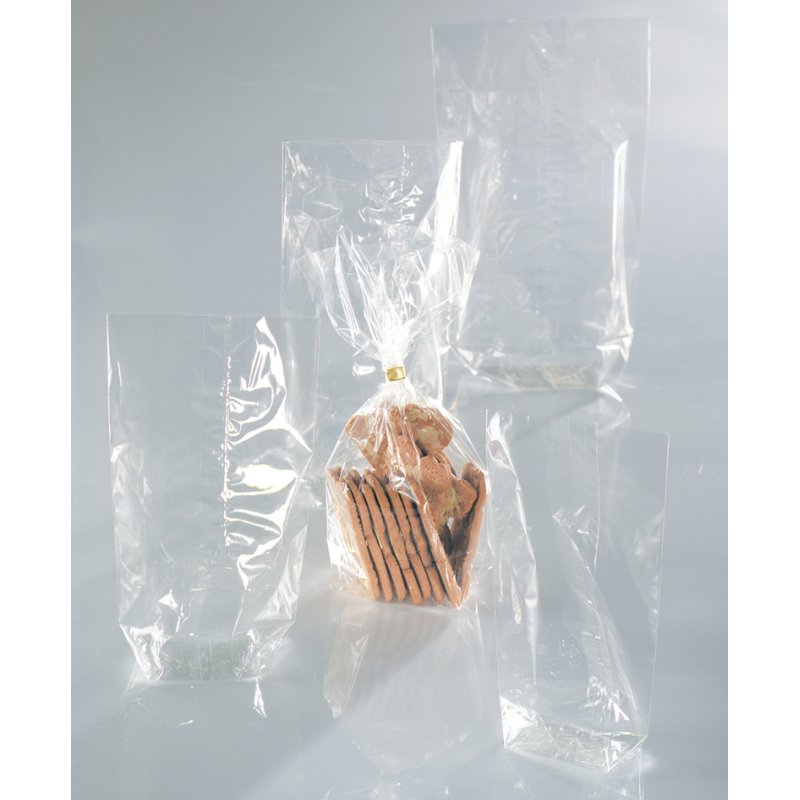 folia cellofaanzakjes transparant, 145×235 mm, 10 stuks