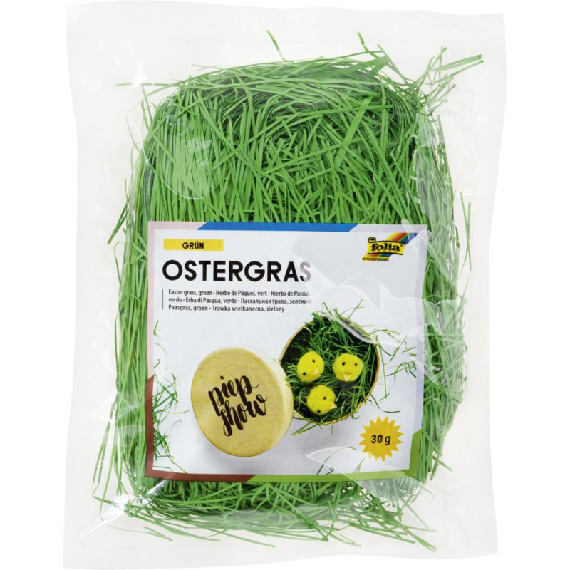 folia decoratief gras, geel, 30 g