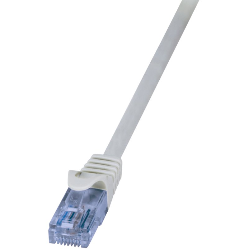 LogiLink Professional netwerkkabel Cat 6A U/UTP, grijs, 10 meter
