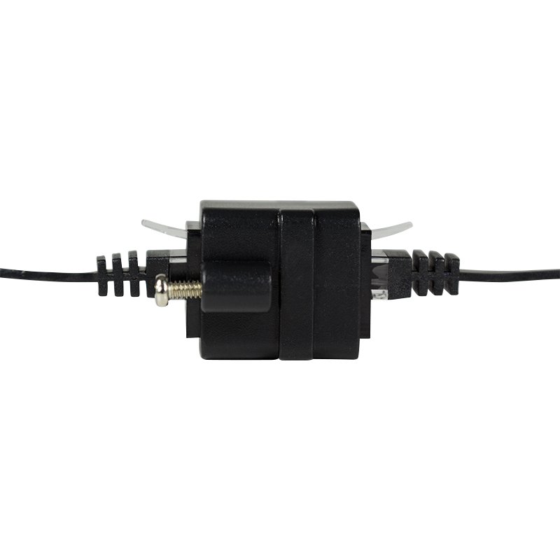 LogiLink Professional raccord câble de brassage avec bride, catégorie 5e, noir