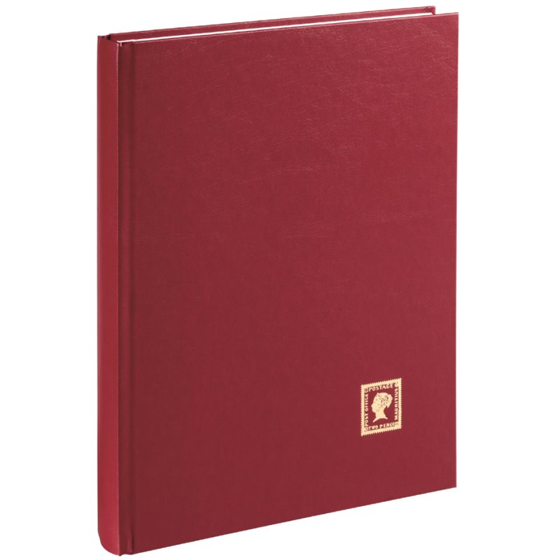 PAGNA album de collection de timbres, bleu foncé, A4, 32 pages