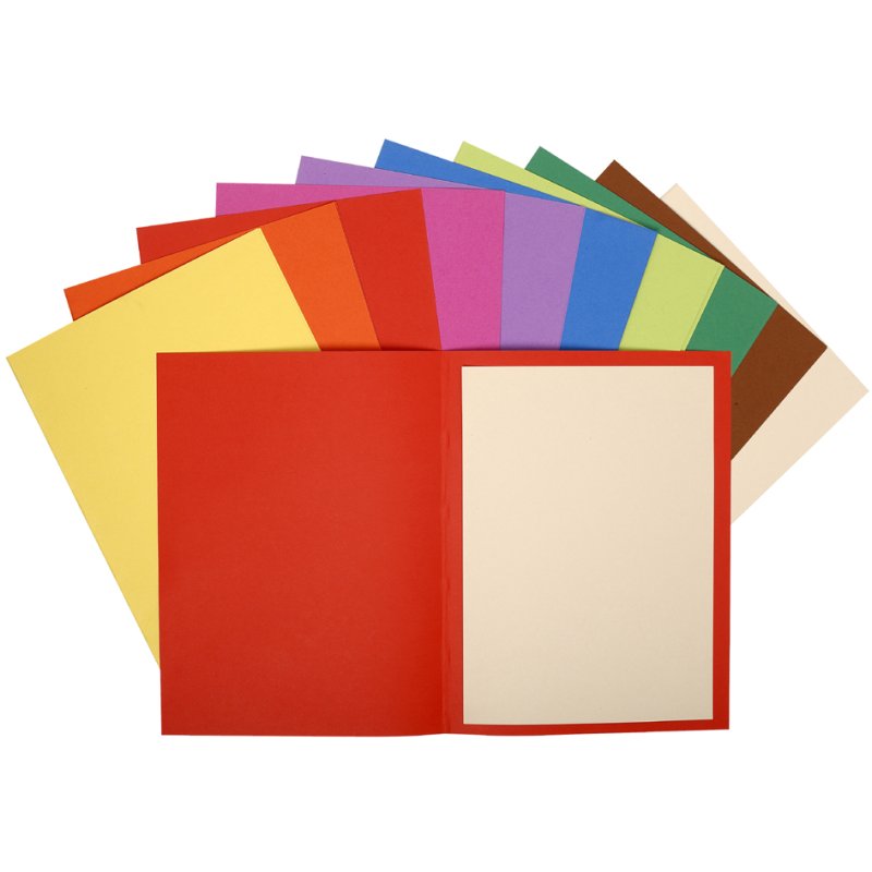 EXACOMPTA chemise Flash 220, A4, colorée, 100 pièces