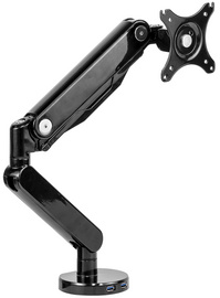 Fellowes monitorarm Platinum Series, tot 32 inch, 8 kg draagkracht, zwart