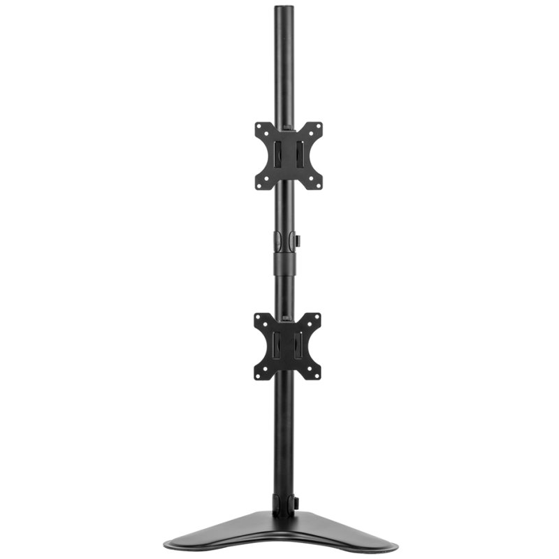 Fellowes monitor arm Seasa dual, black, vertical, 32 inch, base stand