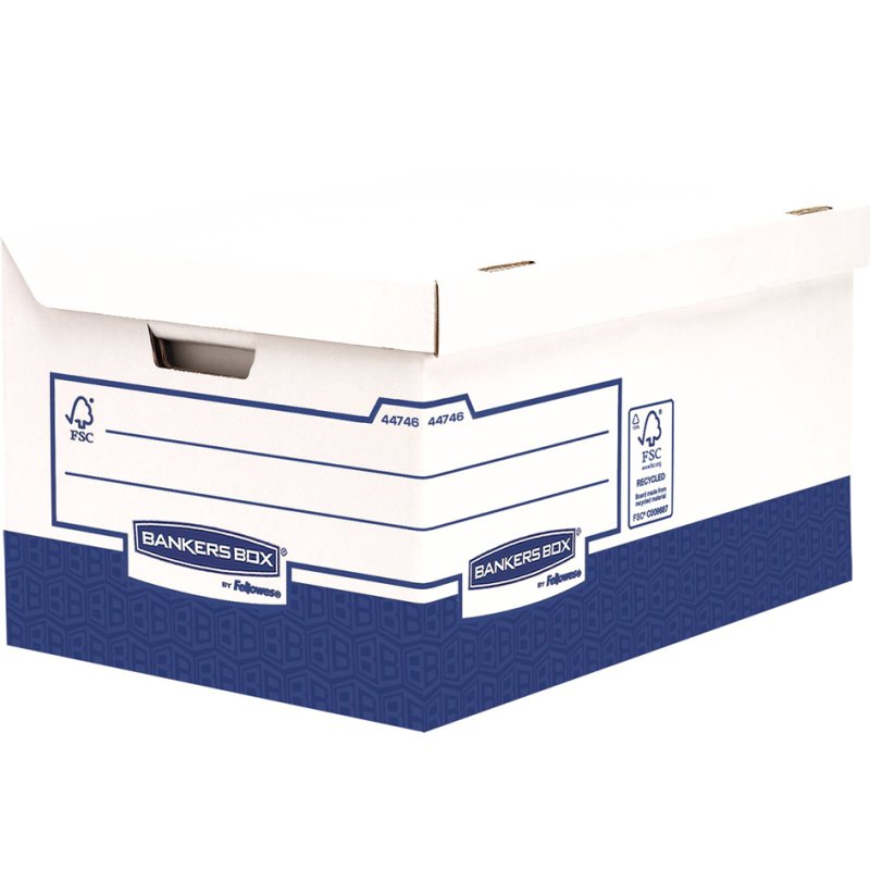 Fellowes BANKERS BOX boîte d'archives Maxi Ultra Heavy Duty, A4, 100% carton recyclé, 10 pièces