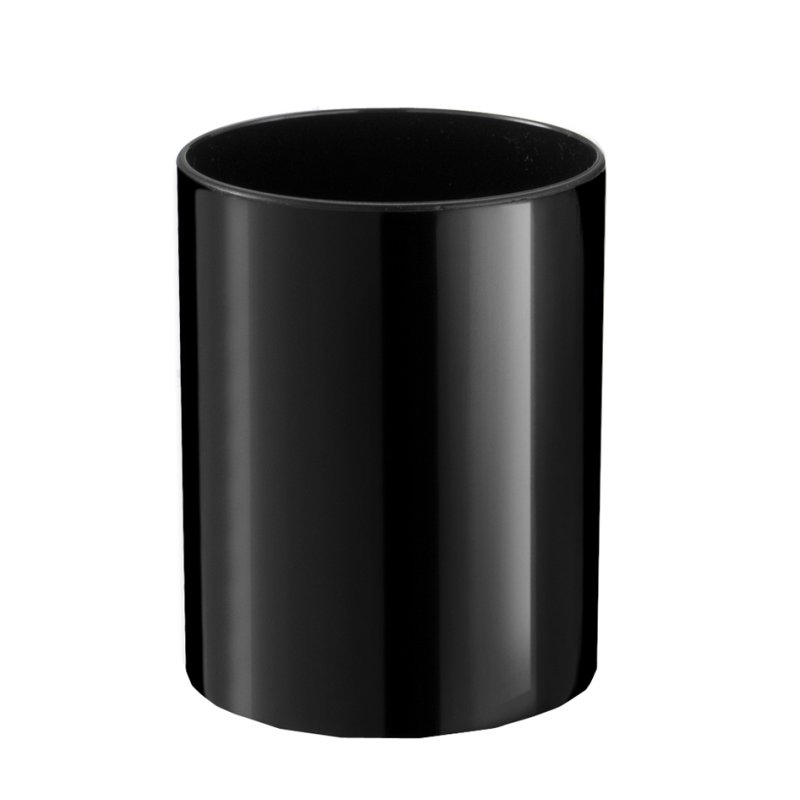 Wonday pen holder, 1 compartment, black, round