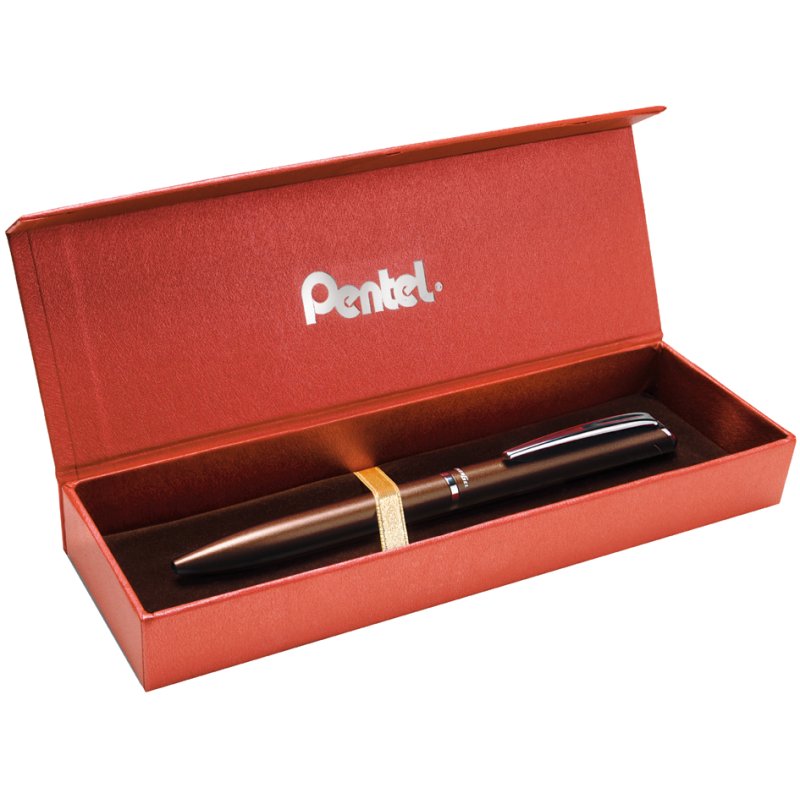 Pentel EnerGel gelrollerpen Hi-Class, navulbaar, champagne, 0,35 mm