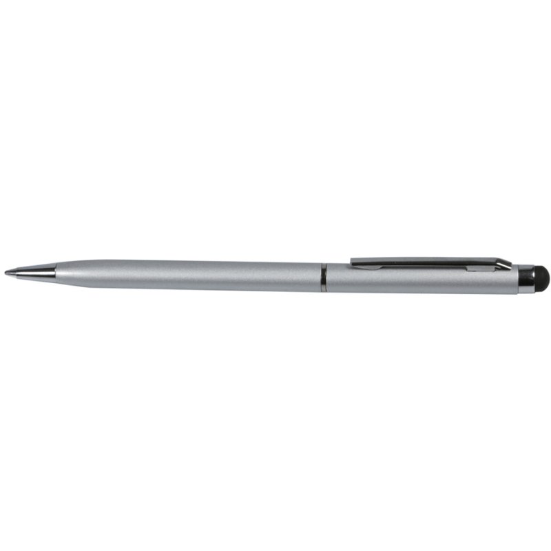 EXACOMPTA Stylus Twist touchscreen pen, met clip, zilver, 135 mm