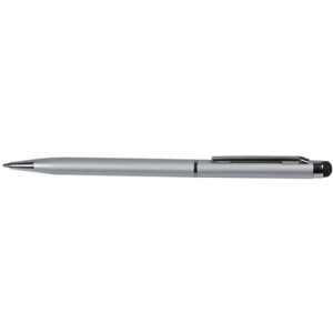 EXACOMPTA Stylus Twist touchscreen pen, met clip, zilver, 135 mm