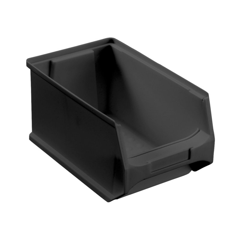 allit zichtlagerbox ProfiPlus GripBox 5, ESD, zwart, 300×500×200 mm