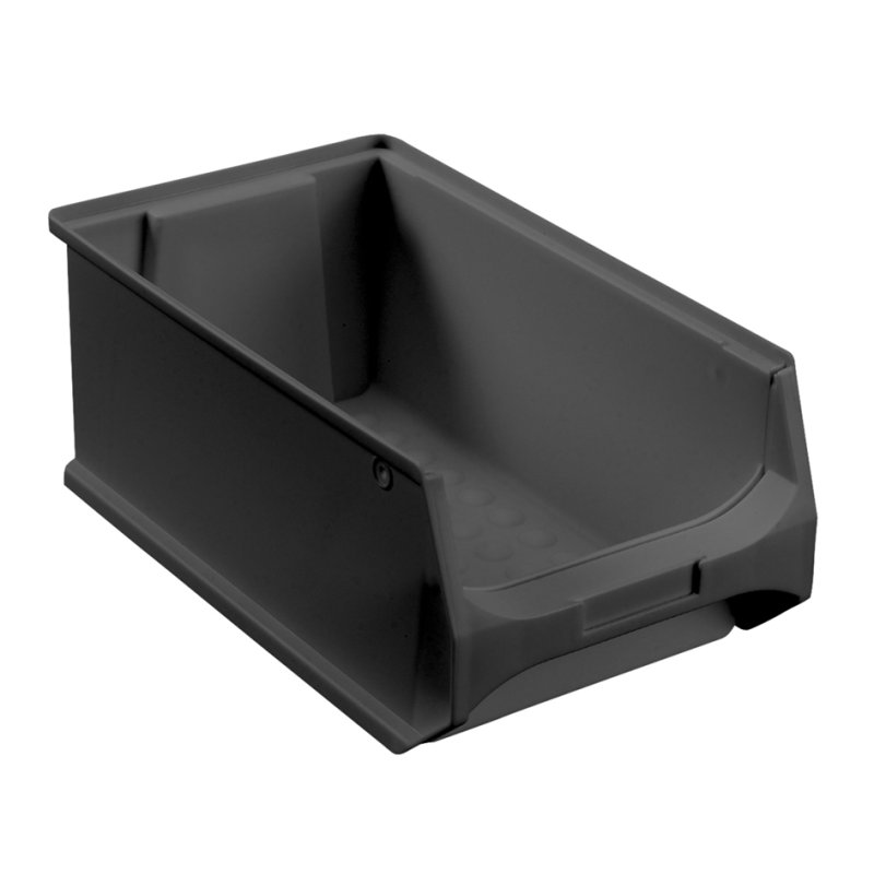 allit zichtlagerbox ProfiPlus GripBox 5, ESD, zwart, 300×500×200 mm