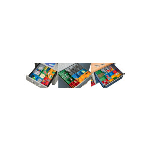allit EuroPlus Insert 63/4 inzetbak, maat 4, groen, 108×162×63 mm