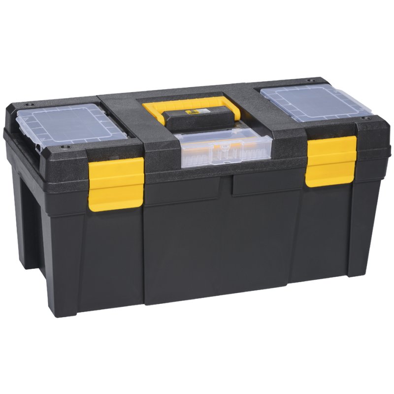 allit gereedschapskoffer McPlus Promo 23, zwart/geel, 580×280×280 mm