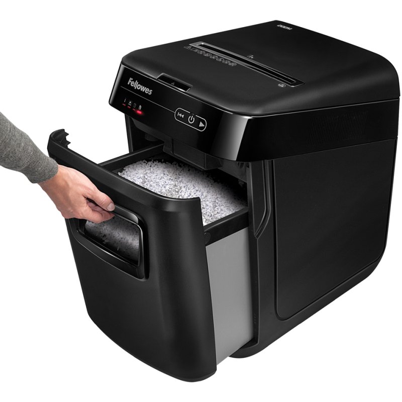 Fellowes papiervernietiger AutoMax 200M, 200 vel, P-5/T-5, 32 liter opvang