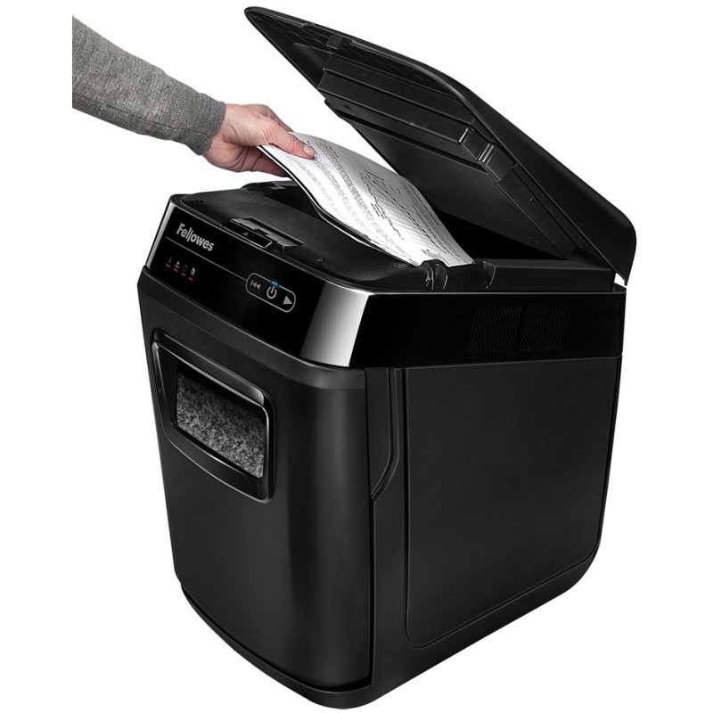 Fellowes papiervernietiger AutoMax 200M, 200 vel, P-5/T-5, 32 liter opvang