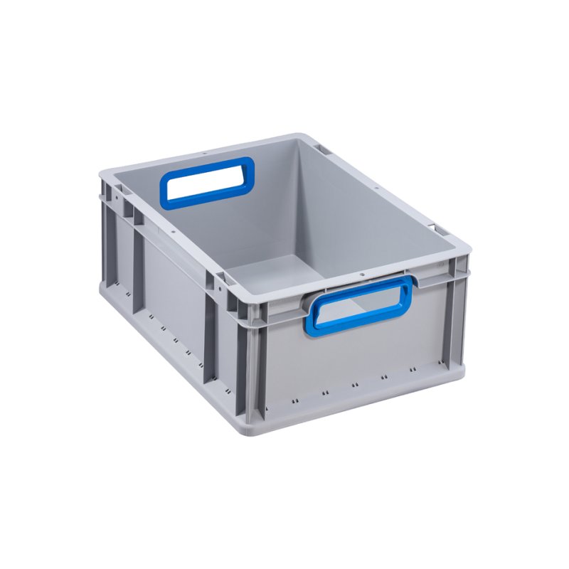 allit ProfiPlus EuroBox 417 transportkoffer, grijs/blauw, 16 liter, 400×300×170 mm