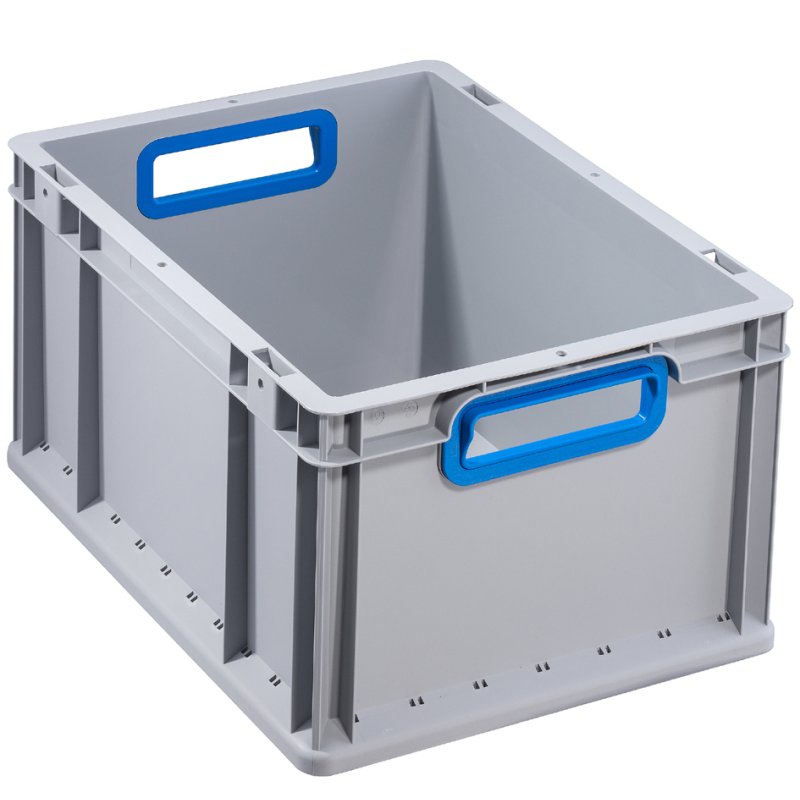 allit ProfiPlus EuroBox 417 transportkoffer, grijs/blauw, 16 liter, 400×300×170 mm