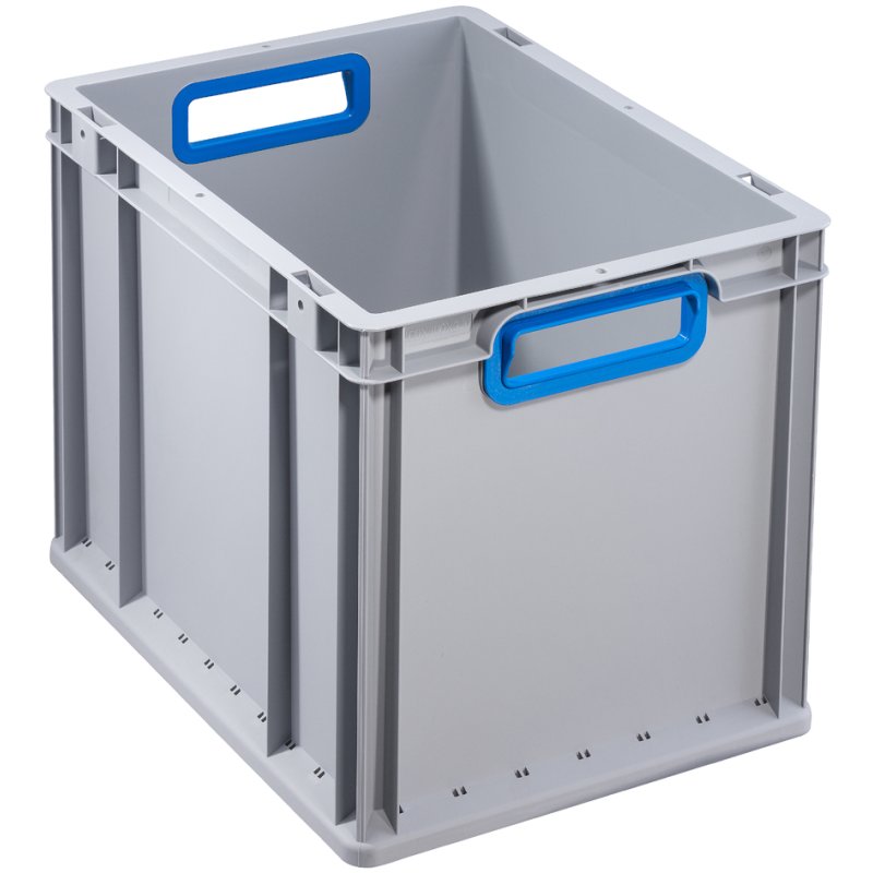 allit ProfiPlus EuroBox 417 transportkoffer, grijs/blauw, 16 liter, 400×300×170 mm