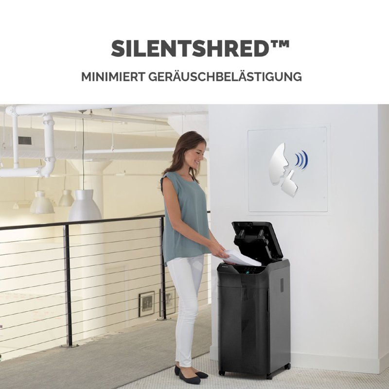 Fellowes papiervernietiger AutoMax 550C, tot 550 vel, 83 liter opvangbak