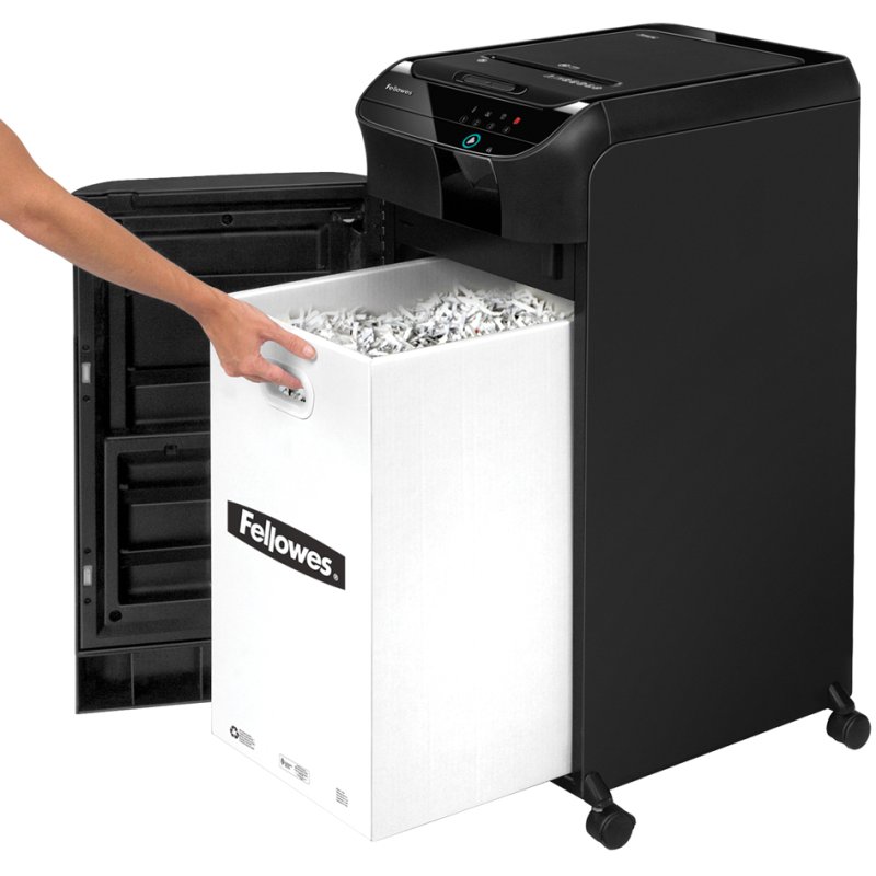 Fellowes papiervernietiger AutoMax 550C, tot 550 vel, 83 liter opvangbak