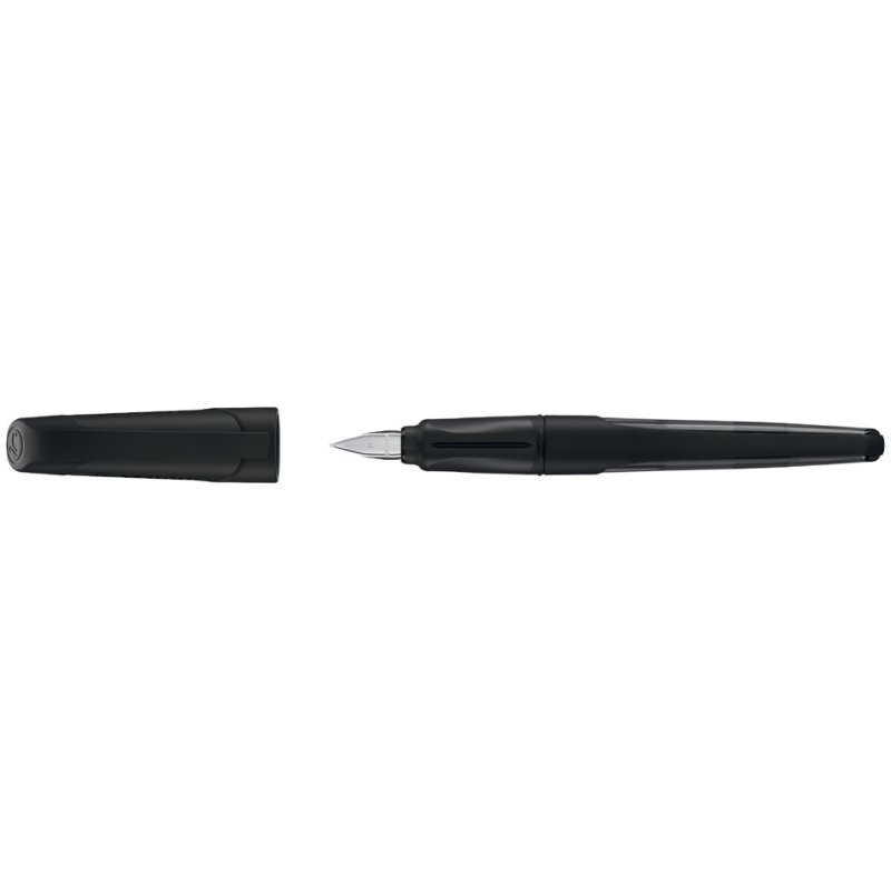 STABILO stylo-plume EASYbuddy M, droitier, noir/vert pomme