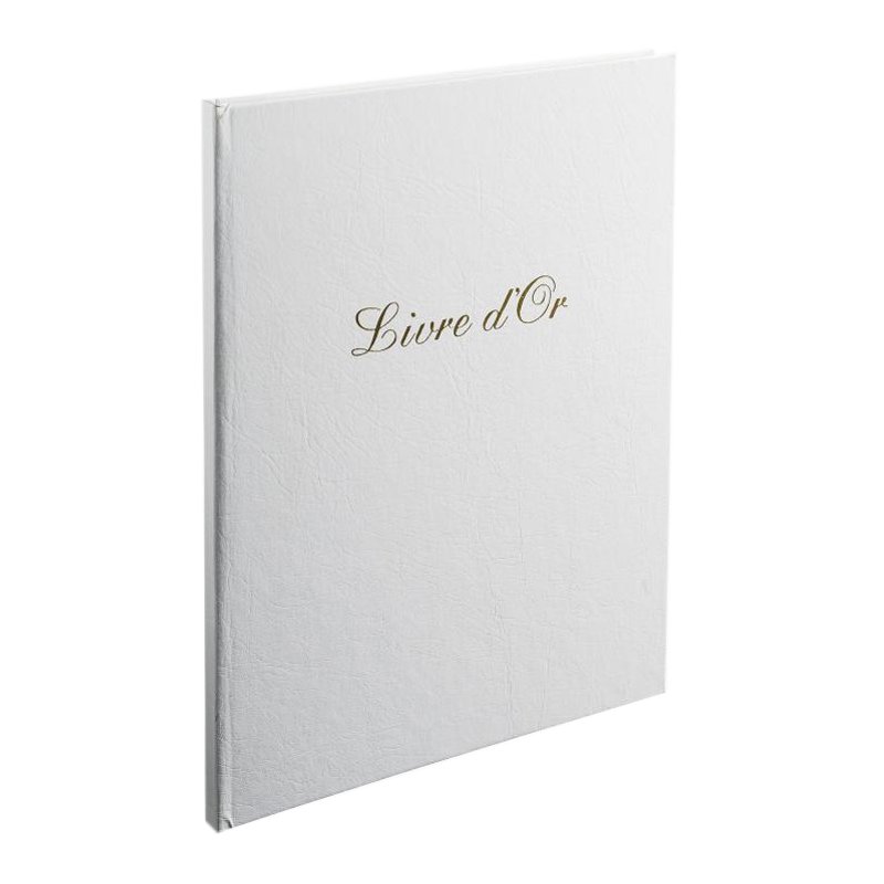 EXACOMPTA gastenboek Livre d'Or, goud, 270 × 220 mm, 100 pagina's
