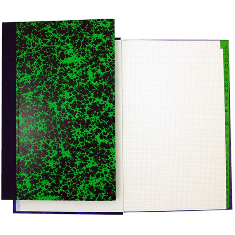 ELVE intercalaires marbré, vertical, 310 × 210 mm, 200 pages