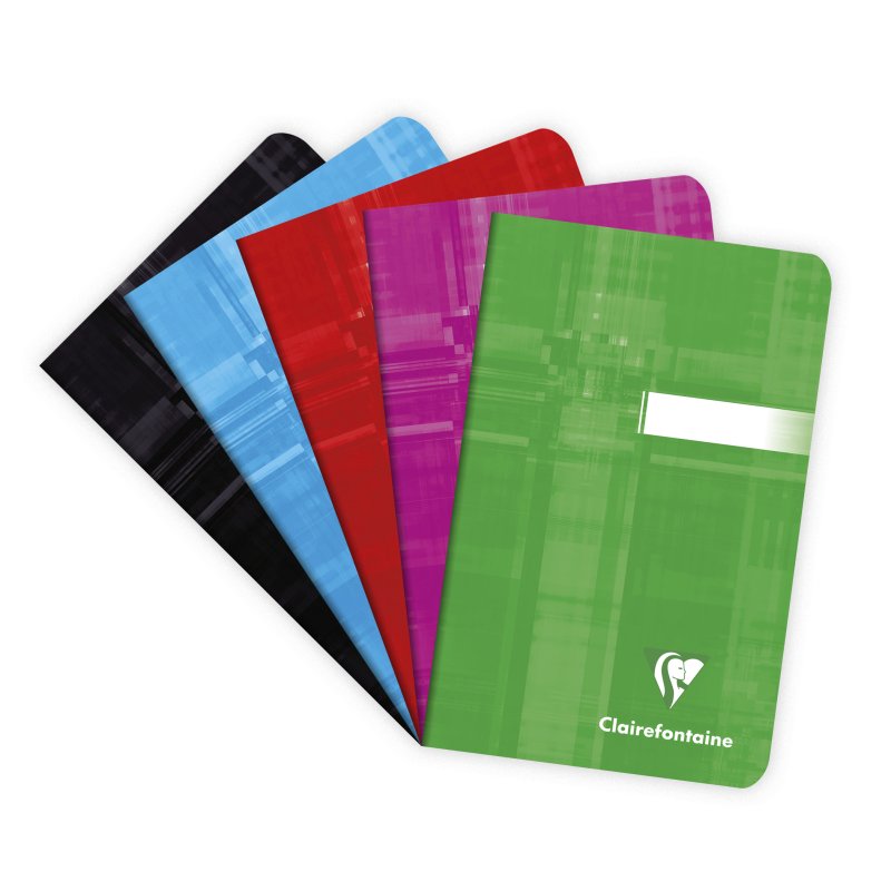 Clairefontaine carnet quadrillé, 90×140 mm, 5×5 mm quadrillage