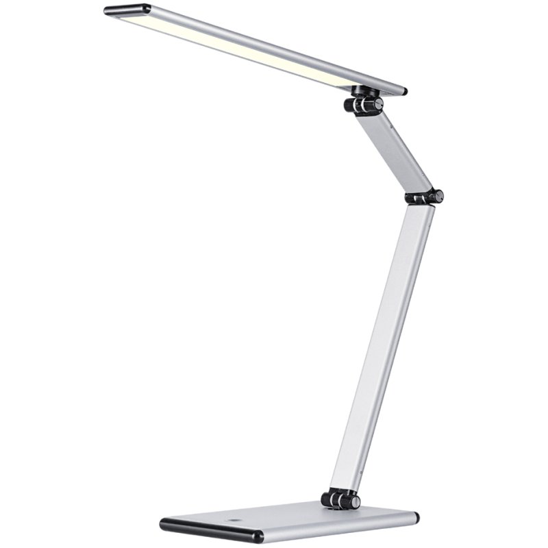 Hansa Lampe de bureau LED Slim, gris espace, variable, 7W