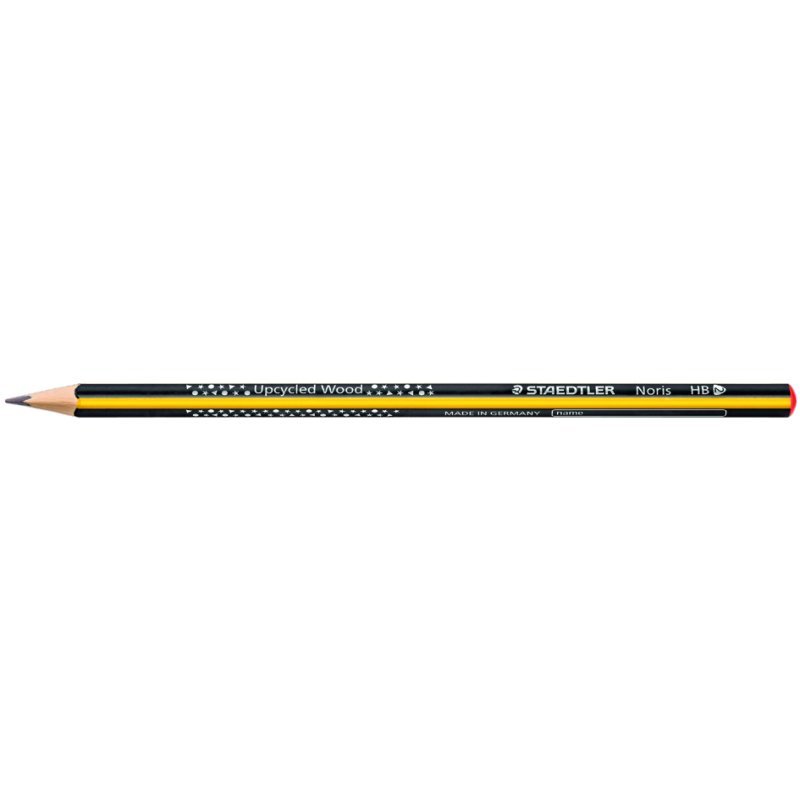 STAEDTLER Noris pencil HB, triangular, yellow/black lacquered, 2.0 mm