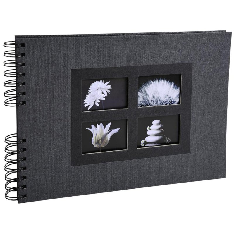EXACOMPTA fotoalbum Passion spiraalbinding, rood, 50 paginas, 100 foto's 10×15 cm