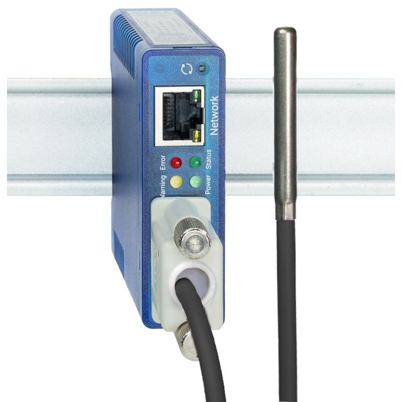 W&T Web Thermometer NTC, measuring range -45°C to 75°C, with alarm and reporting function