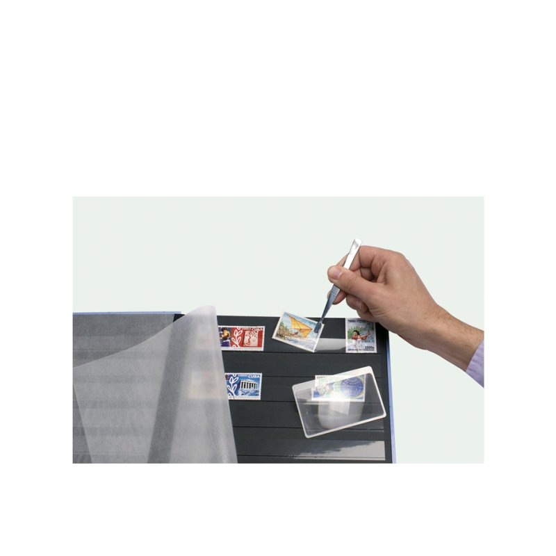 EXACOMPTA stamp collecting bundle, album 225×300 mm, 16 pages