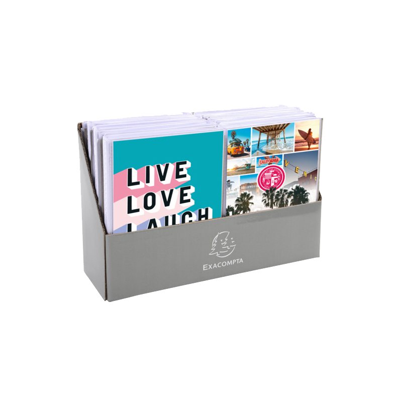 EXACOMPTA insteekalbum Fantasie, 10×15 cm, 24 foto's, 12 stuks
