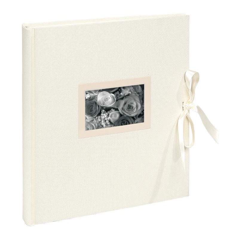 EXACOMPTA trouwalbum Kingsbridge, 290 × 320 mm, ivoorkleurig, 60 pagina's