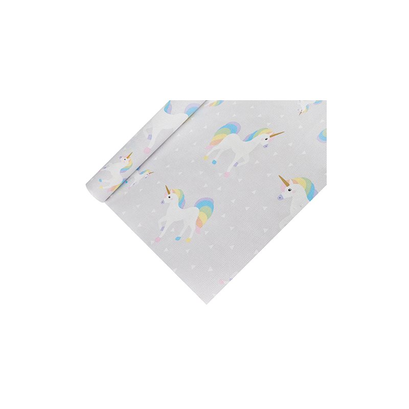 PAPSTAR nappe Unicorn, vernie, 1,20 × 5,00 m
