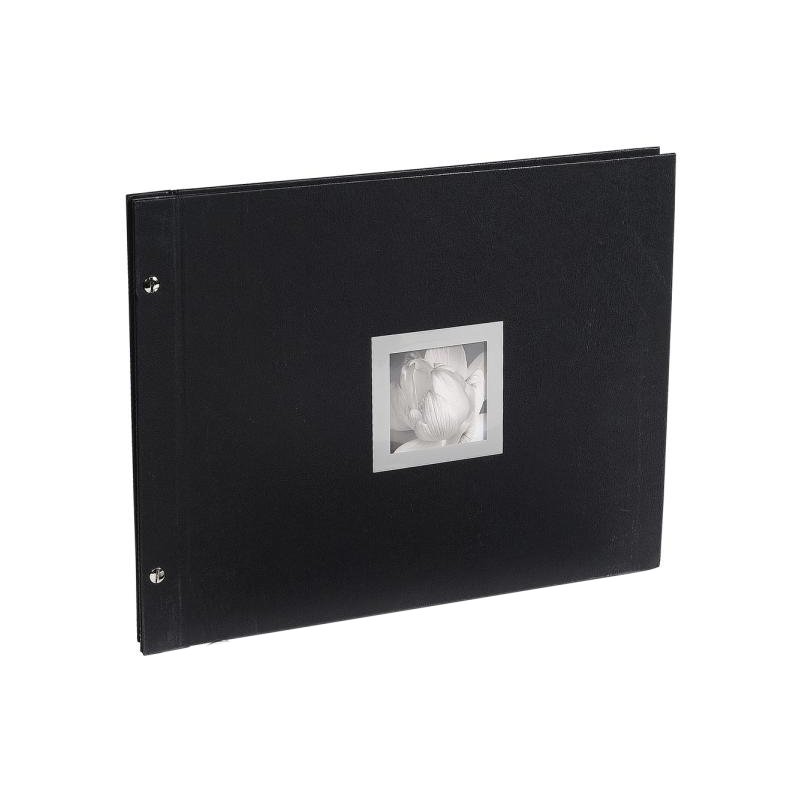 EXACOMPTA ringbandalbum Ceremonie, 370 × 290 mm, zwart, 160 foto's