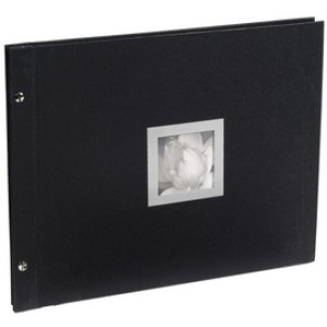 EXACOMPTA ringbandalbum Ceremonie, 370 × 290 mm, zwart, 160 foto's