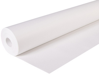 Clairefontaine inpakpapier kraft wit, 700 mm × 3 m, 60 g/m²
