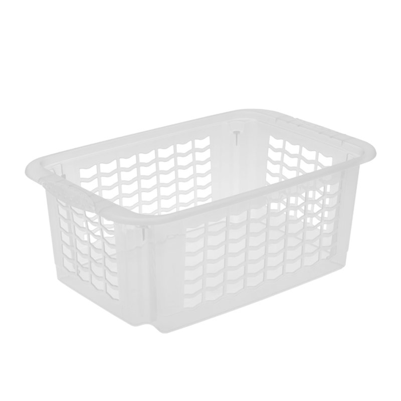 keeeper panier tournant/empilable fritz, taille M, transparent, 25×40×15 cm