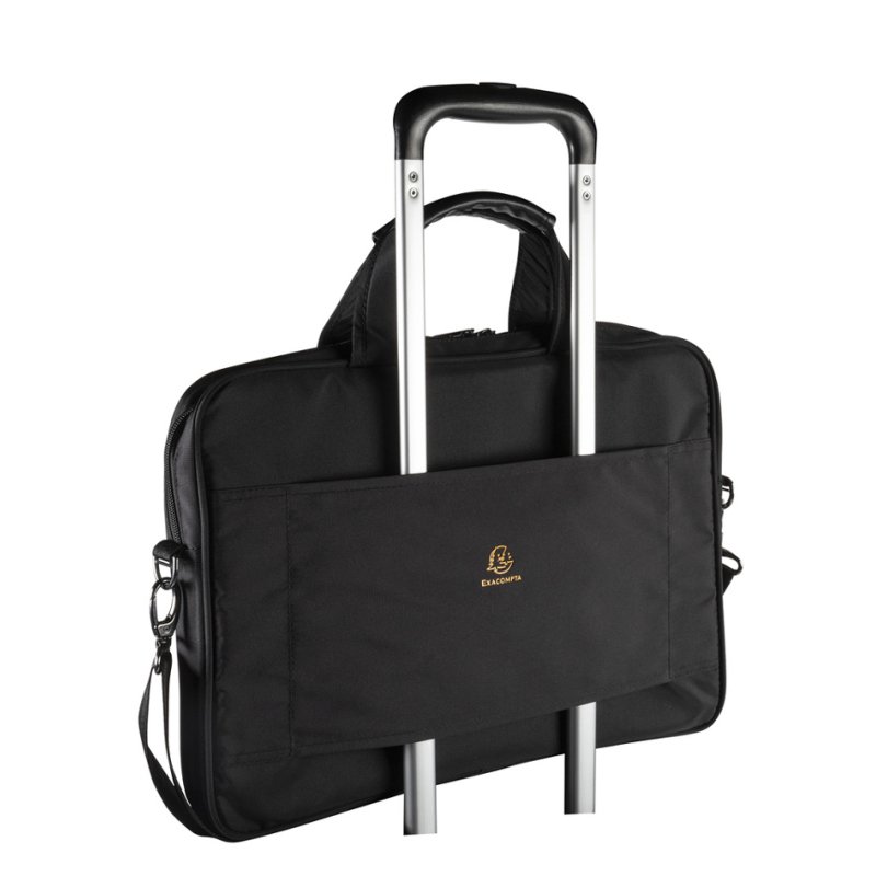 EXACOMPTA sacoche pour ordinateur portable EXACTIVE, 15,6 pouces, polyester, noir