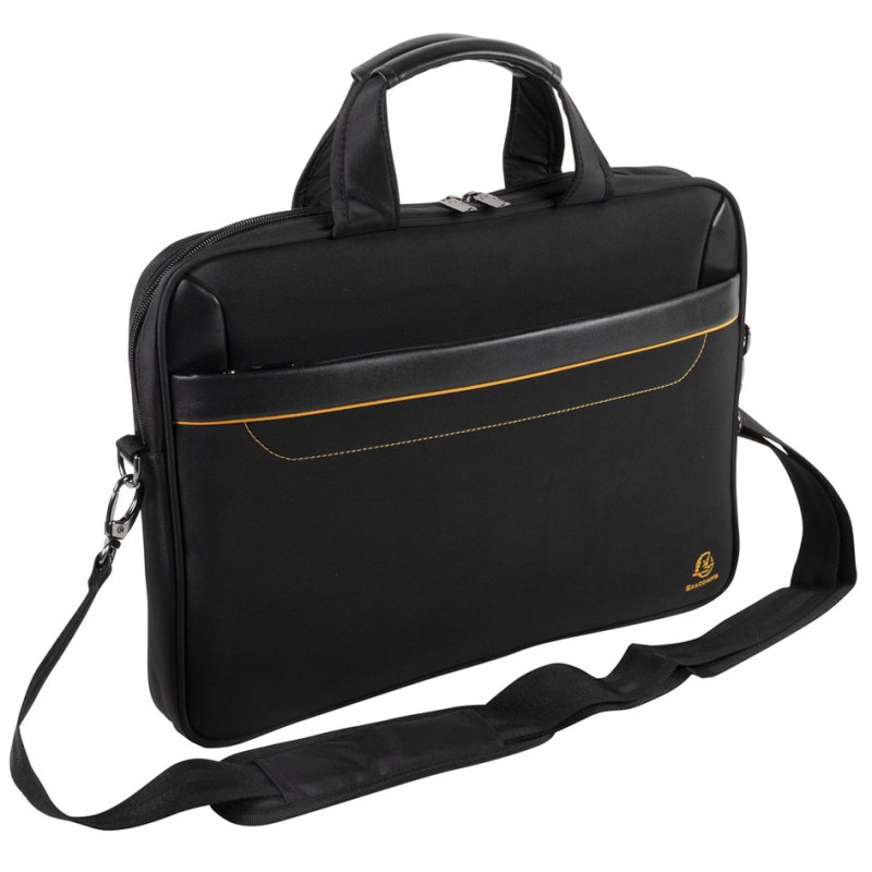 EXACOMPTA sacoche pour ordinateur portable EXACTIVE, 15,6 pouces, polyester, noir