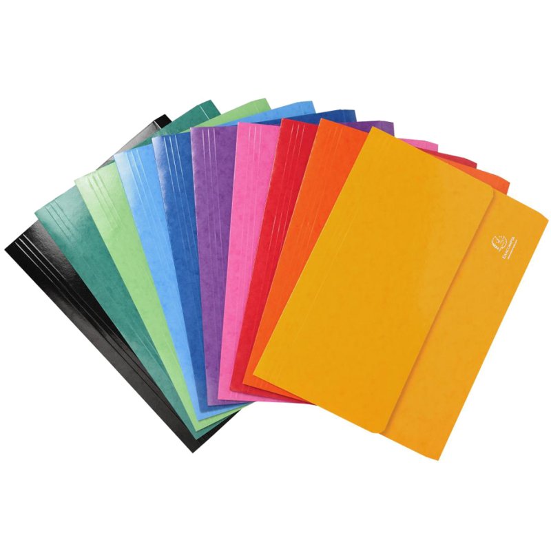 EXACOMPTA documentenmappen Iderama A4, gekleurd sortiment, 25 stuks