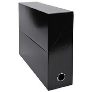 EXACOMPTA archiefbox Iderama, karton, 90 mm, zwart