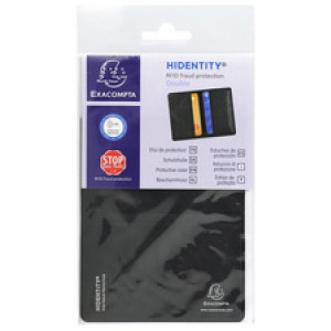 EXACOMPTA RFID Beschermhoes Hidentity Duo, zwart