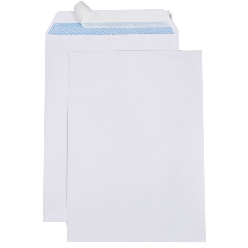 GPV verzendtassen Premier B4, wit, 250 × 353 mm, 250 stuks
